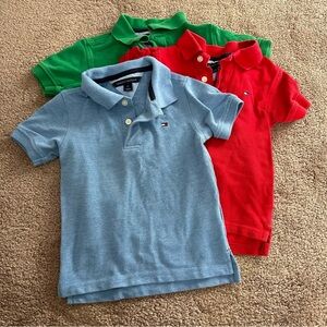 Set of 3 Tommy Hilfiger Polo Shirts 4T Boys